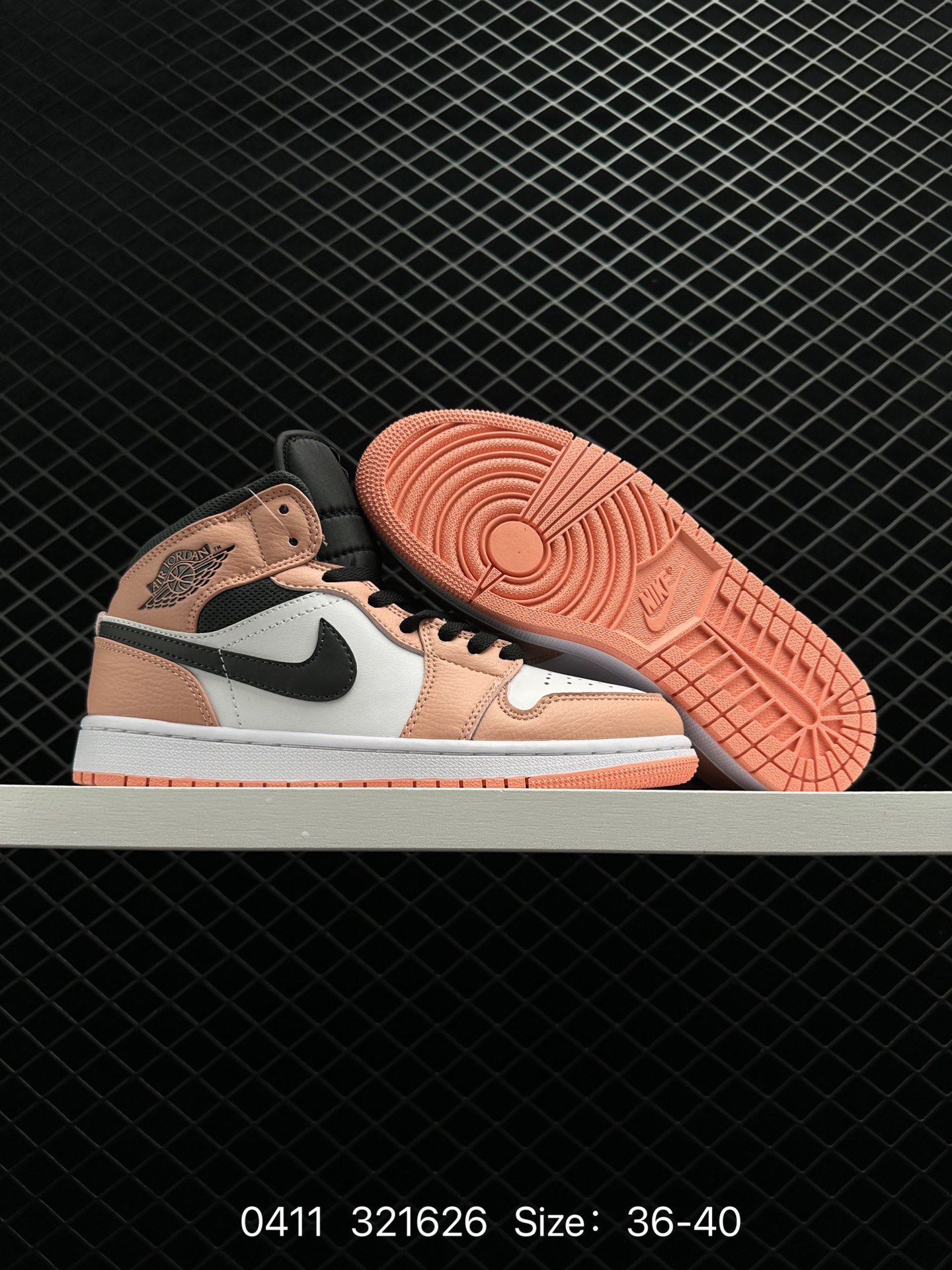 Air Jordan 1 Mid “Pink Quartz”